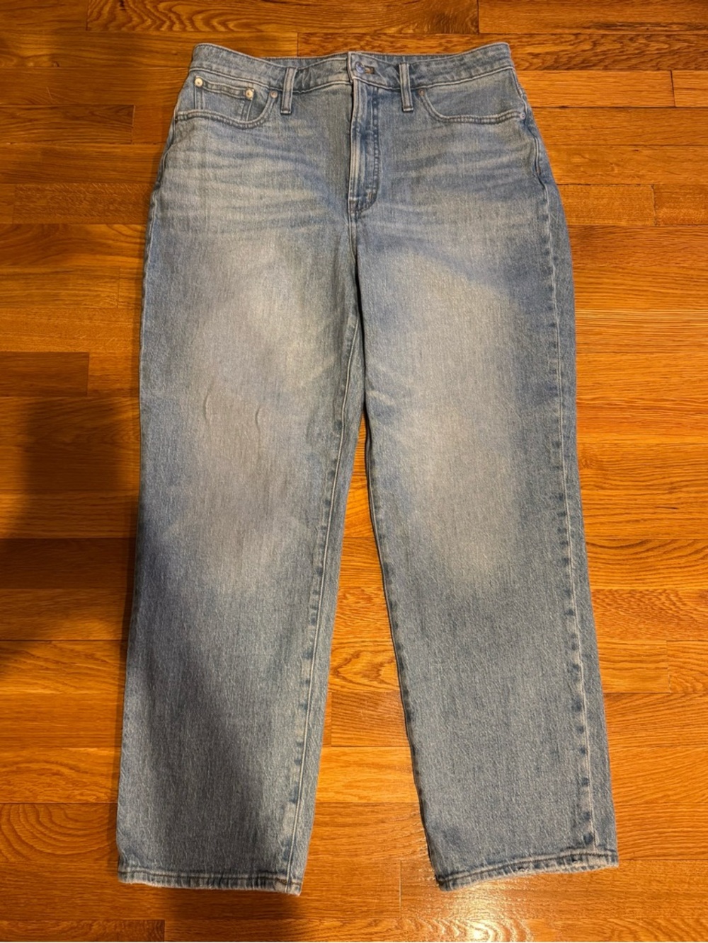 Madewell Curvy Perfect Vintage Straight Jean Size 31
